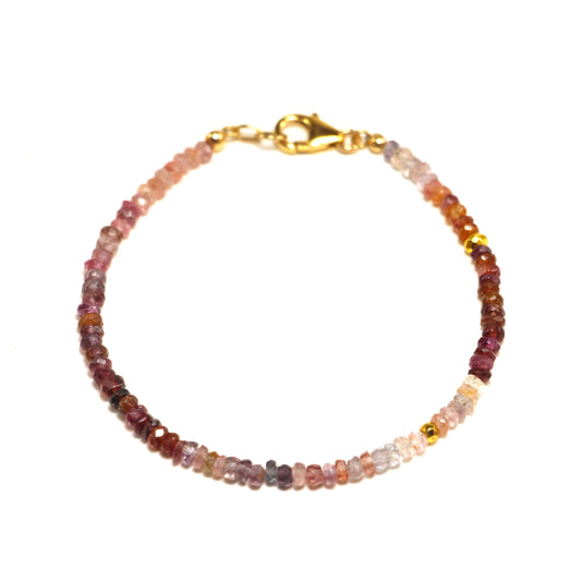 Rich Shades Multi-Gem Bracelet