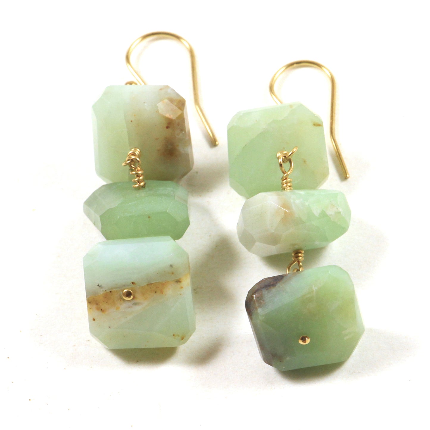 Earth Chrysoprase Earrings