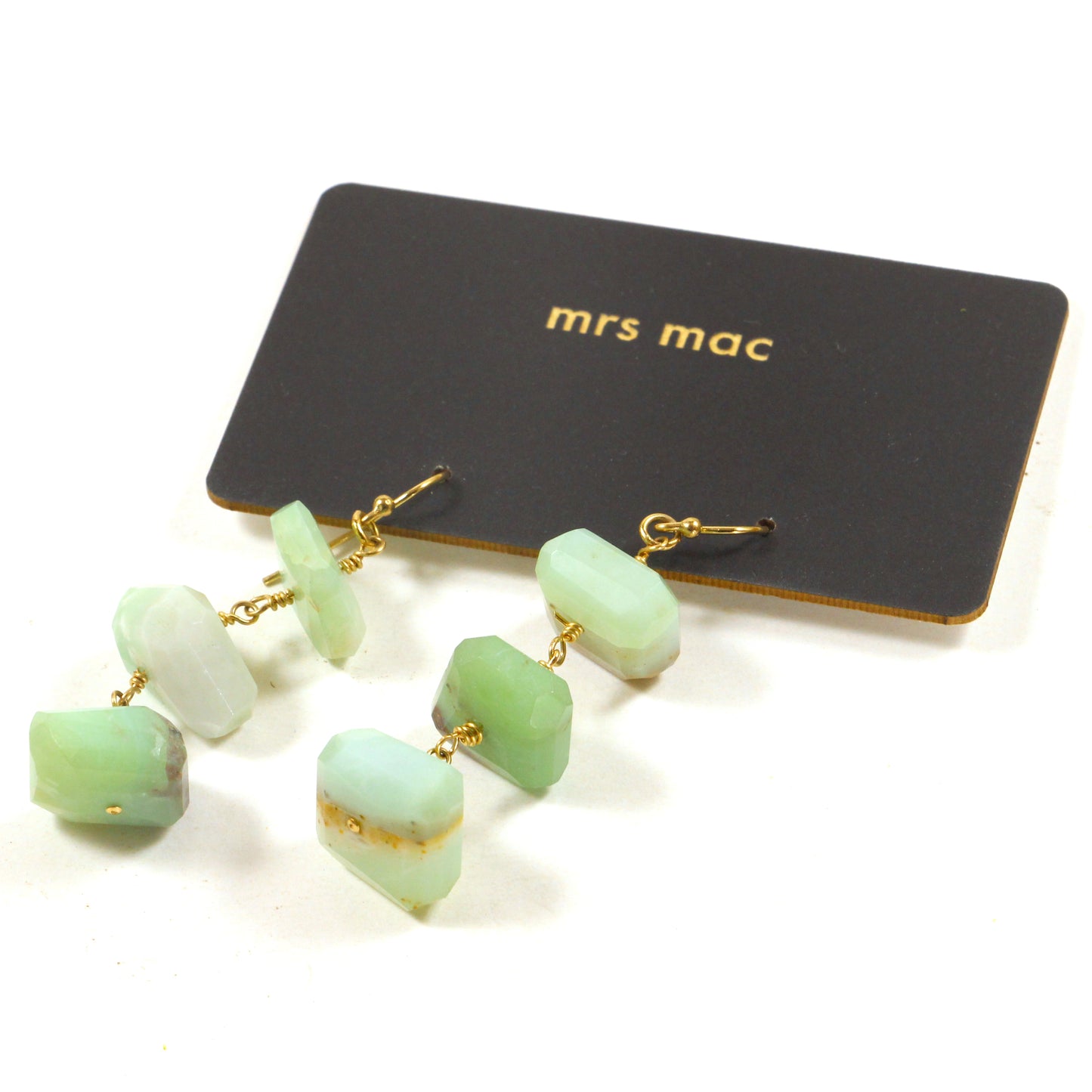 Earth Chrysoprase Earrings