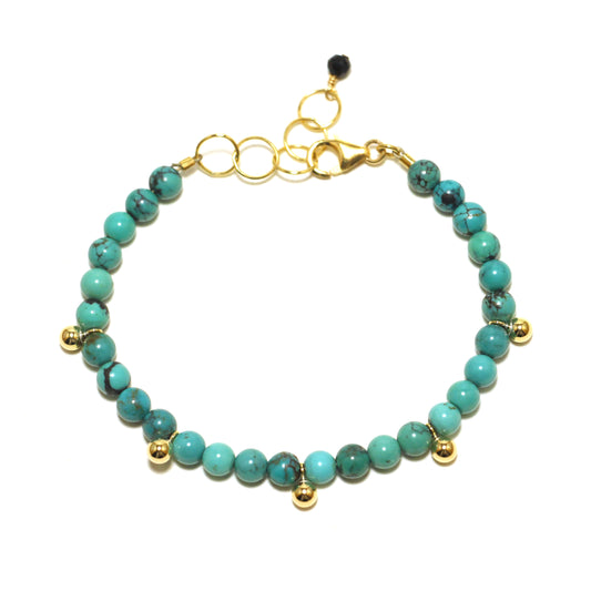 Oh, What a Sight Turquoise Bracelet