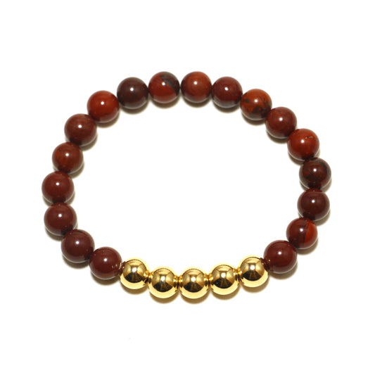 Rich is Your Color Jasper Bracelet