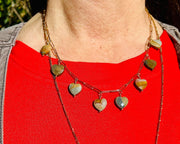 Ocean Jasper Charms Necklace