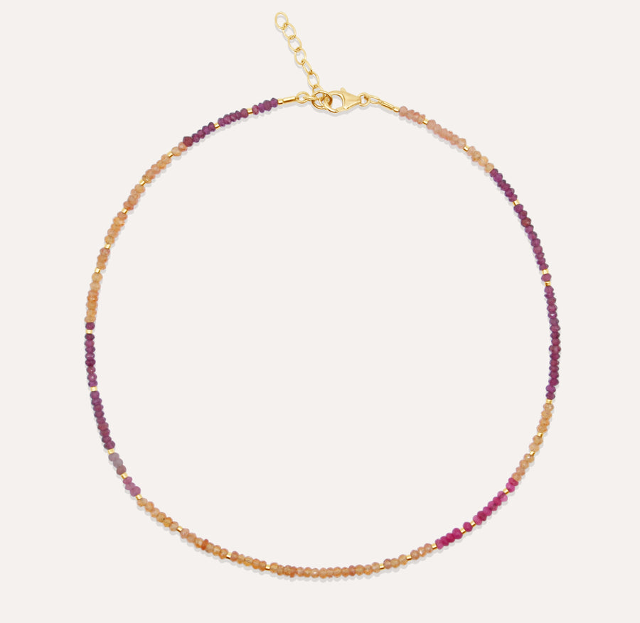 Berry Mandarin Citrine Necklace