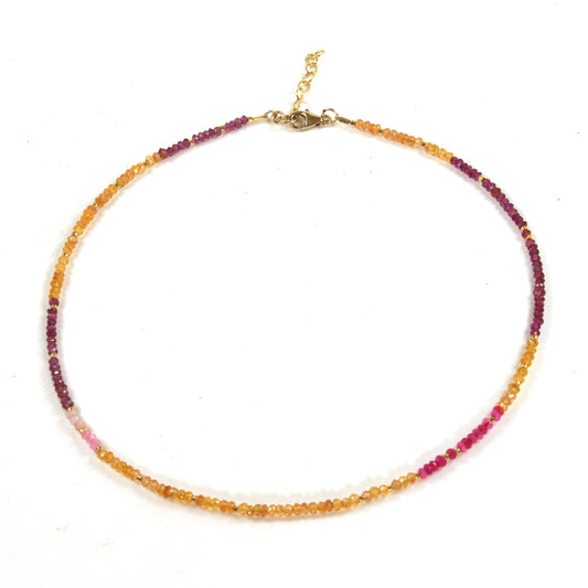 Berry Mandarin Citrine Necklace