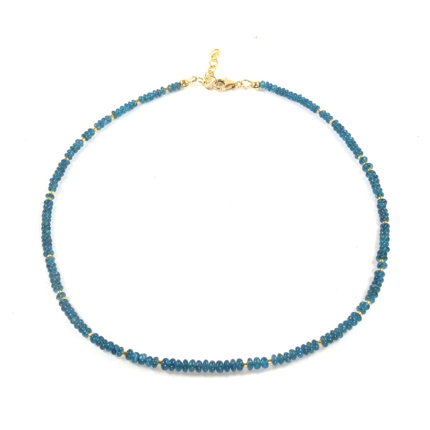 It's a Rare Blue Apatite Necklace