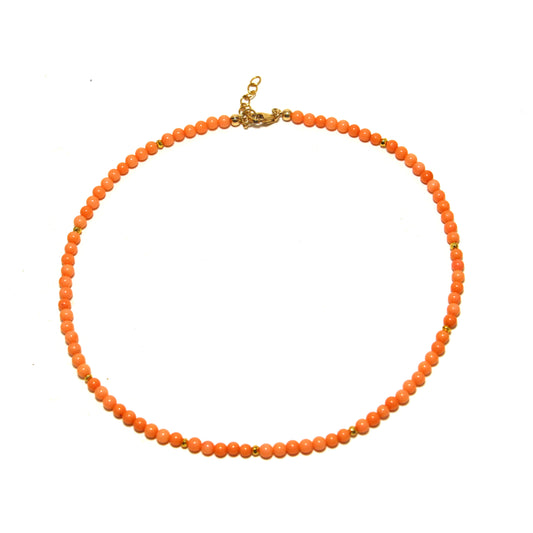 Sun-kissed Coral Necklace