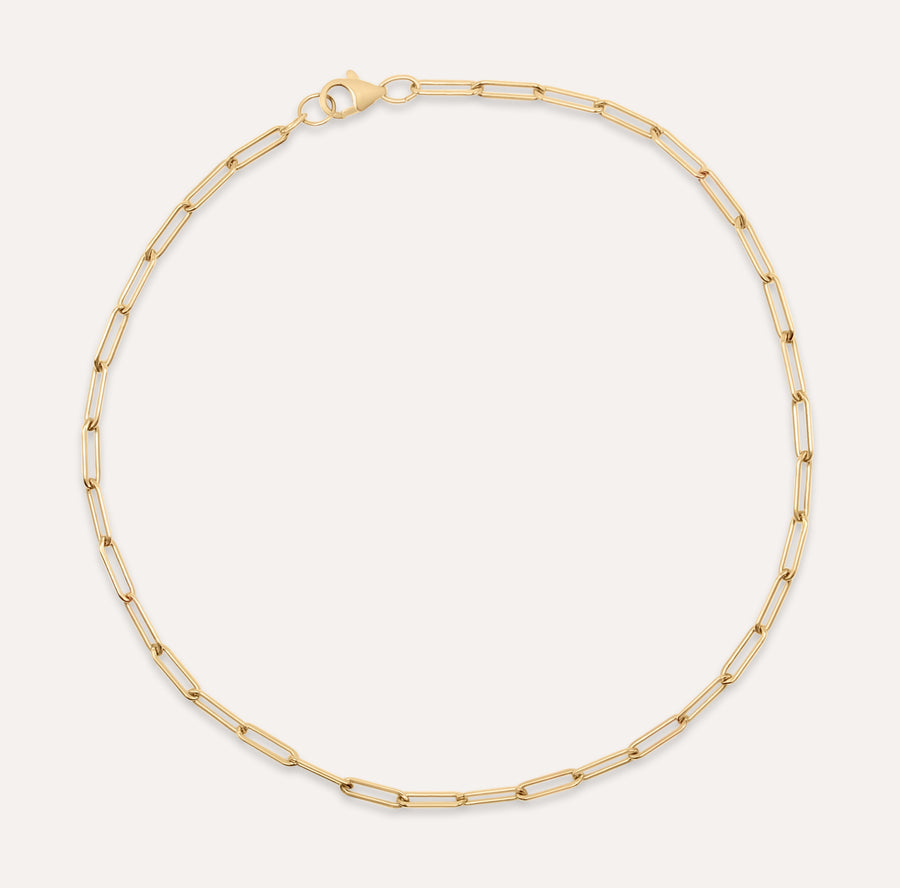 The Rage Large Paperclip Necklace