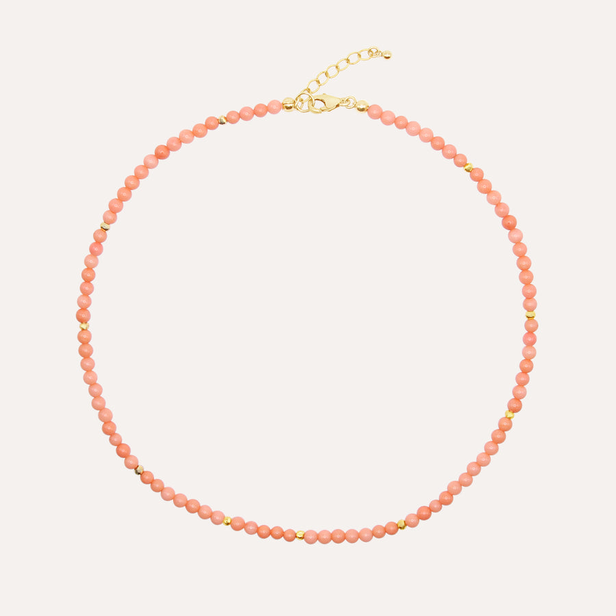 Sun-kissed Coral Necklace