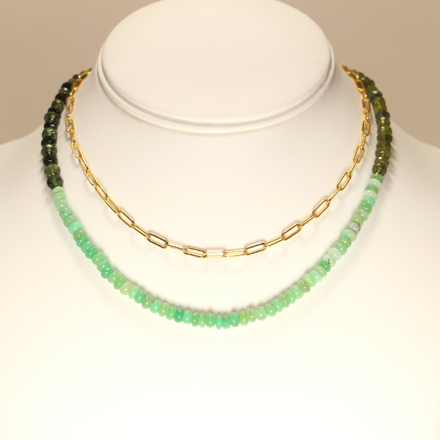 Enchanting Greens Necklace