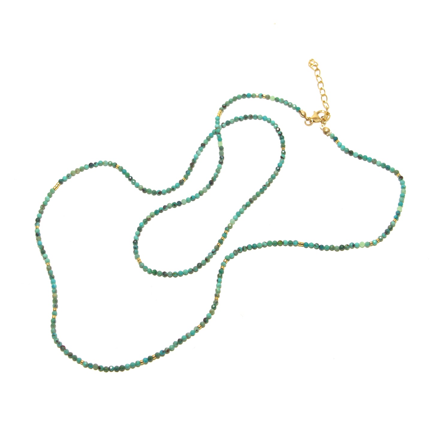 Forever and Ever Long Turquoise Necklace