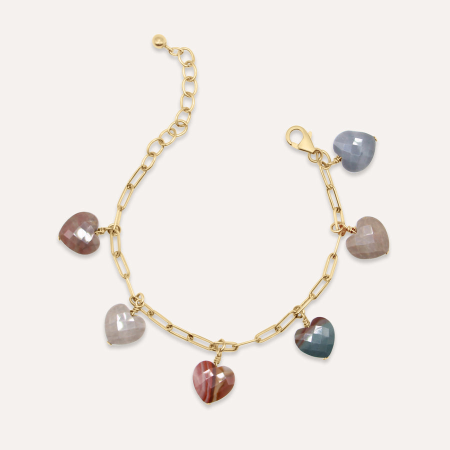 Hearts Delight Charm Bracelet