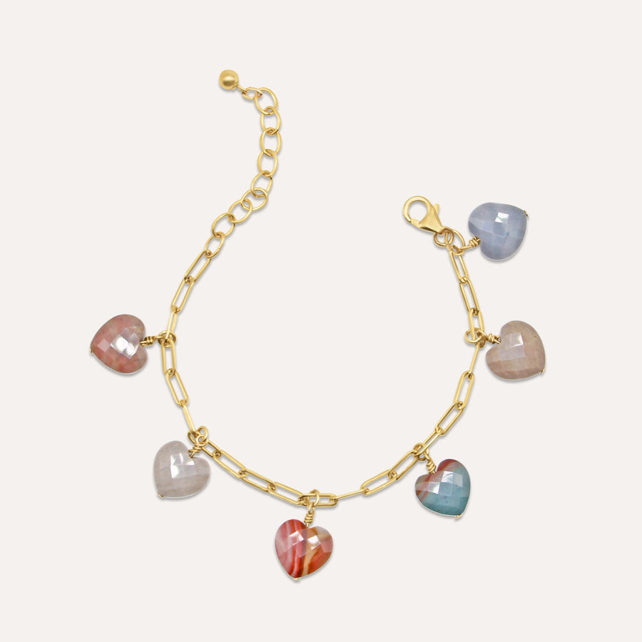 Hearts Delight Charm Bracelet