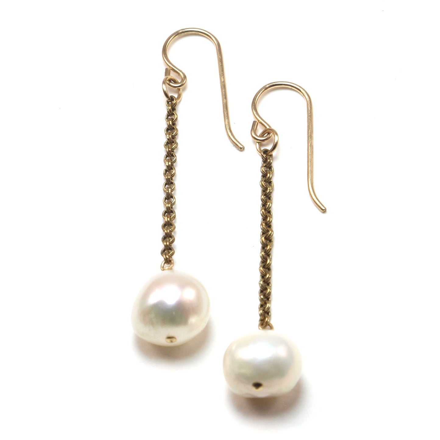 Viaggio Floating Baroque Pearl Earrings