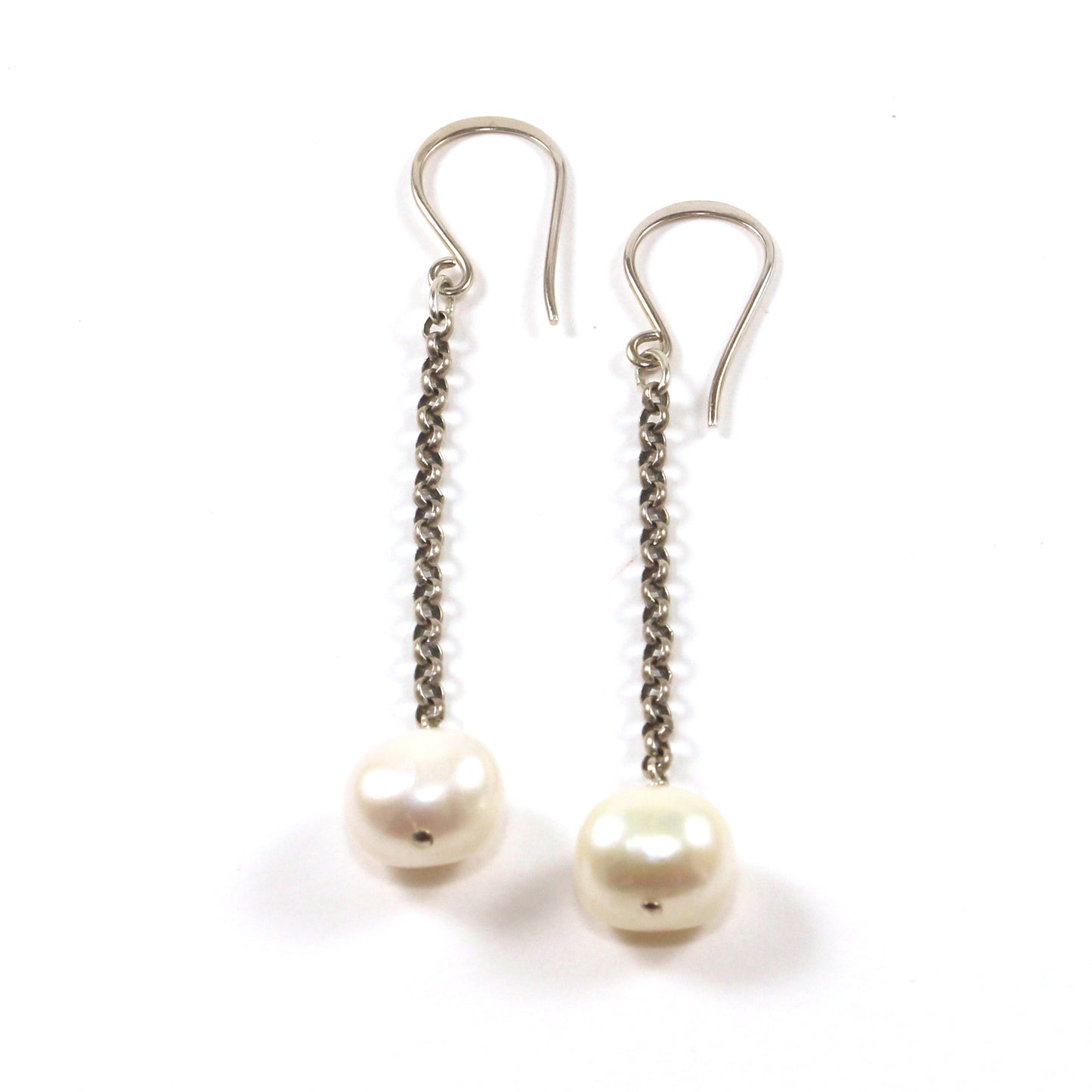 Delight Floating Baroque Pearl Earrings