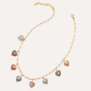 Ocean Jasper Charms Necklace