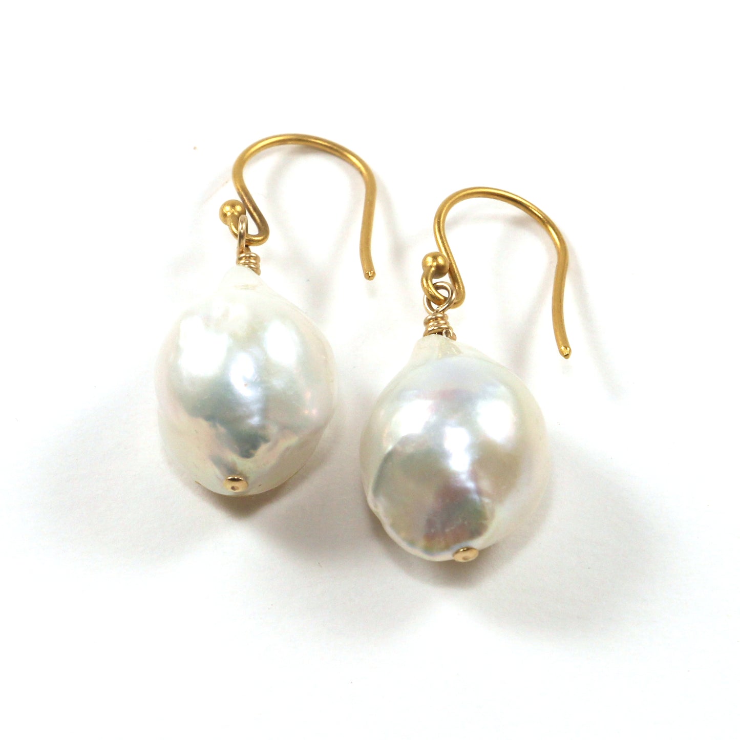 Oh So Ultra Baroque Pearl Earrings