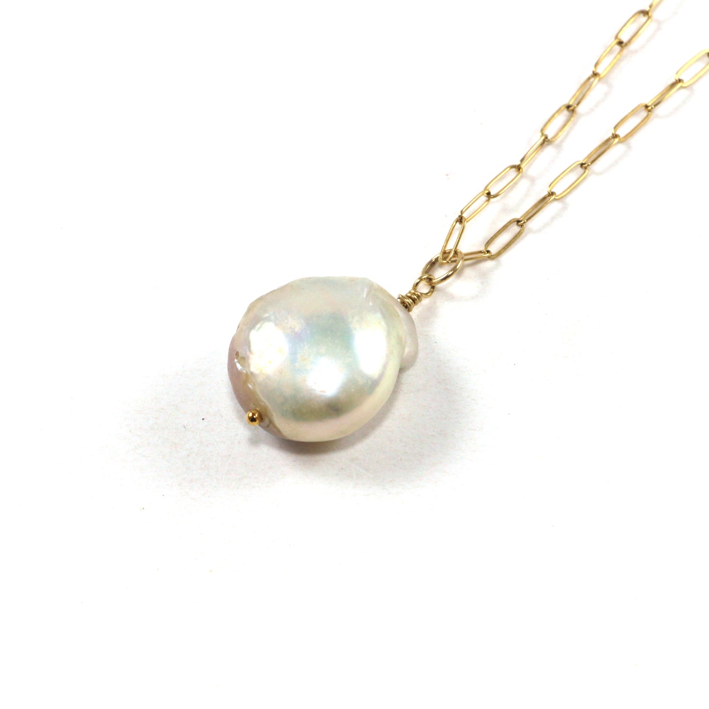 The Kira Ultra Baroque Pearl Necklace