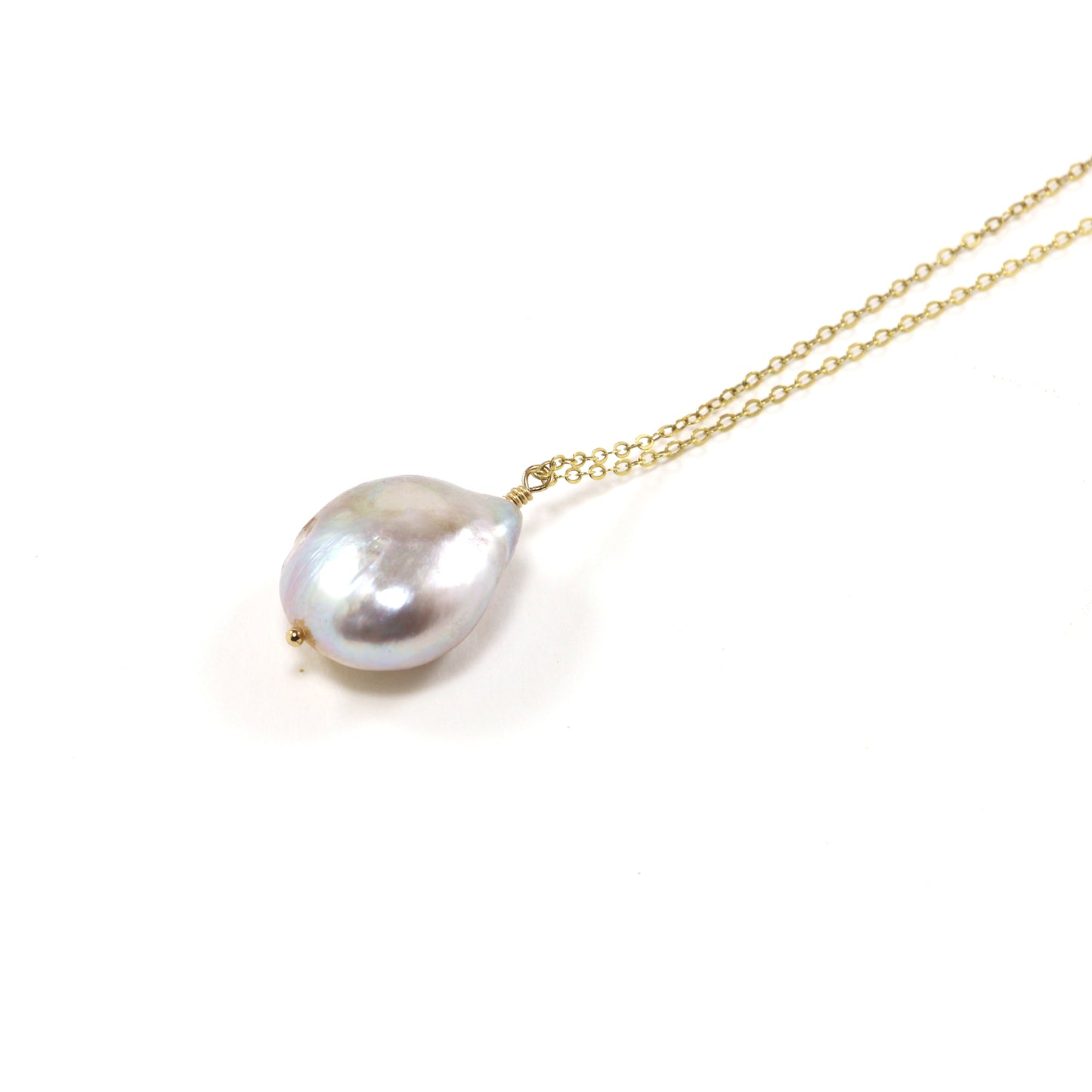 The Simona Ultra Baroque Pearl Necklace