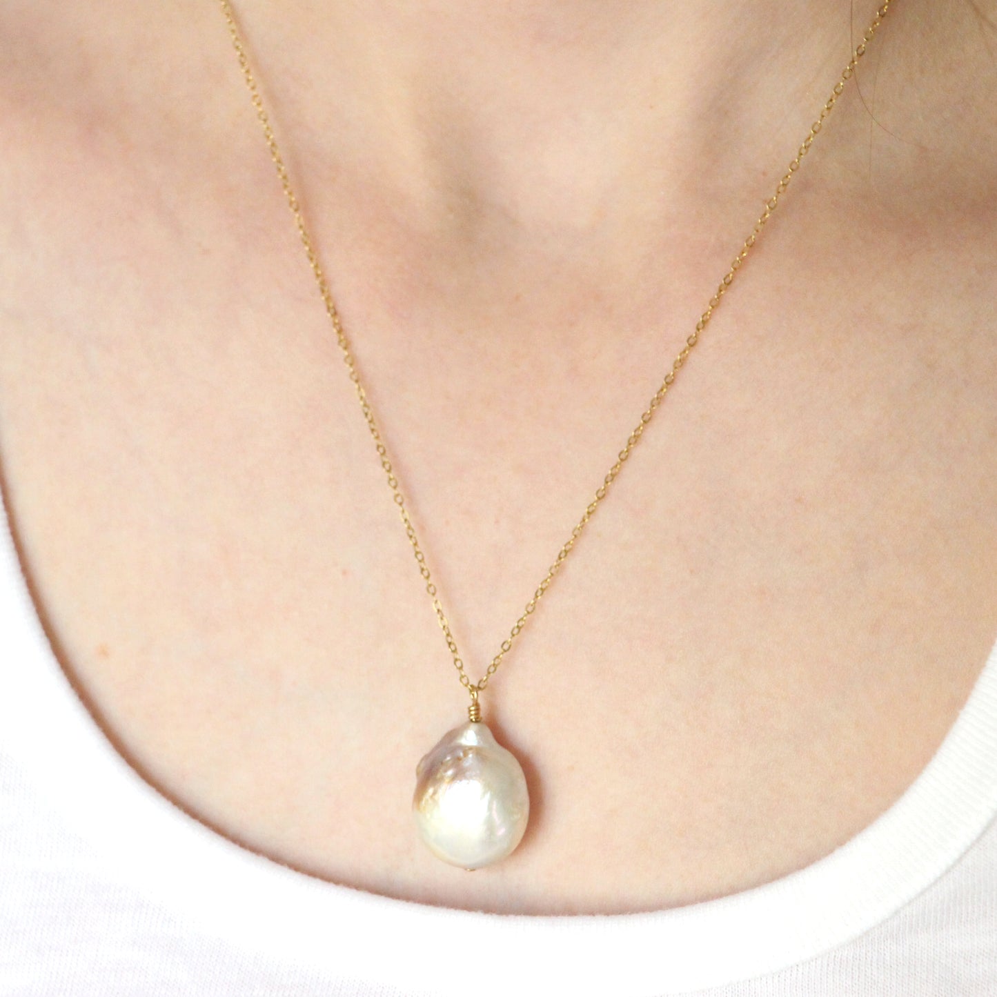 The Maxine Ultra Baroque Pearl Necklace