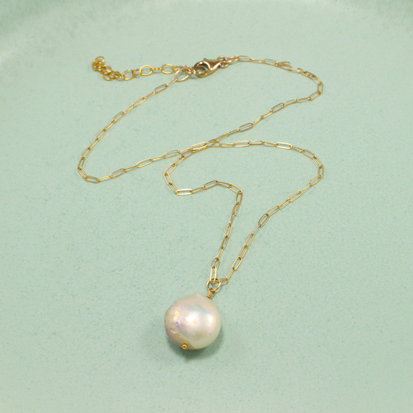 The Kira Ultra Baroque Pearl Necklace