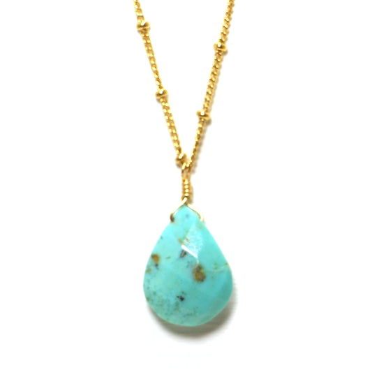 Pure Love Sleeping Beauty Turquoise Necklace