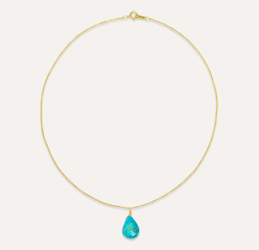 Essential Sleeping Beauty Turquoise Necklace