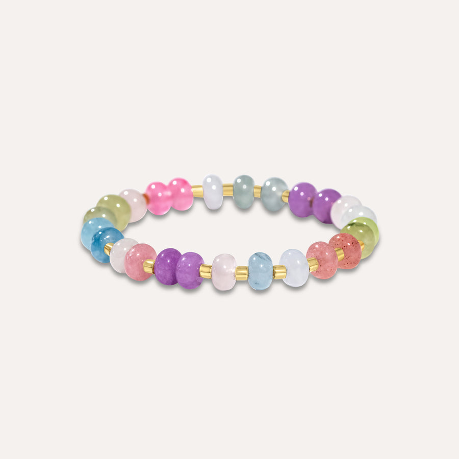 Perfect Pastels Beaded Bracelet