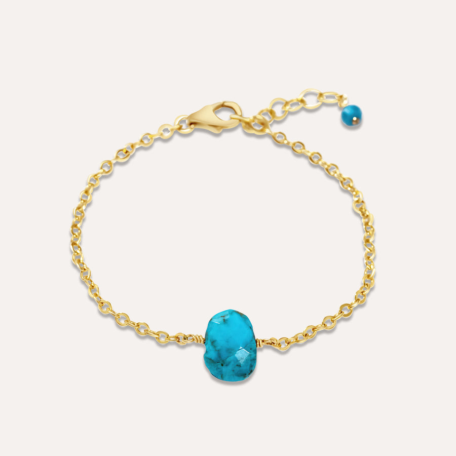 That Touch of Turquoise Chain Bracelet