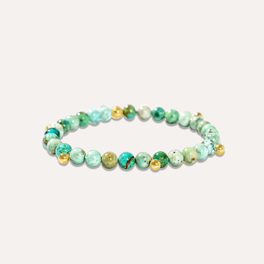 Peruvian Turquoise Beaded Bracelet