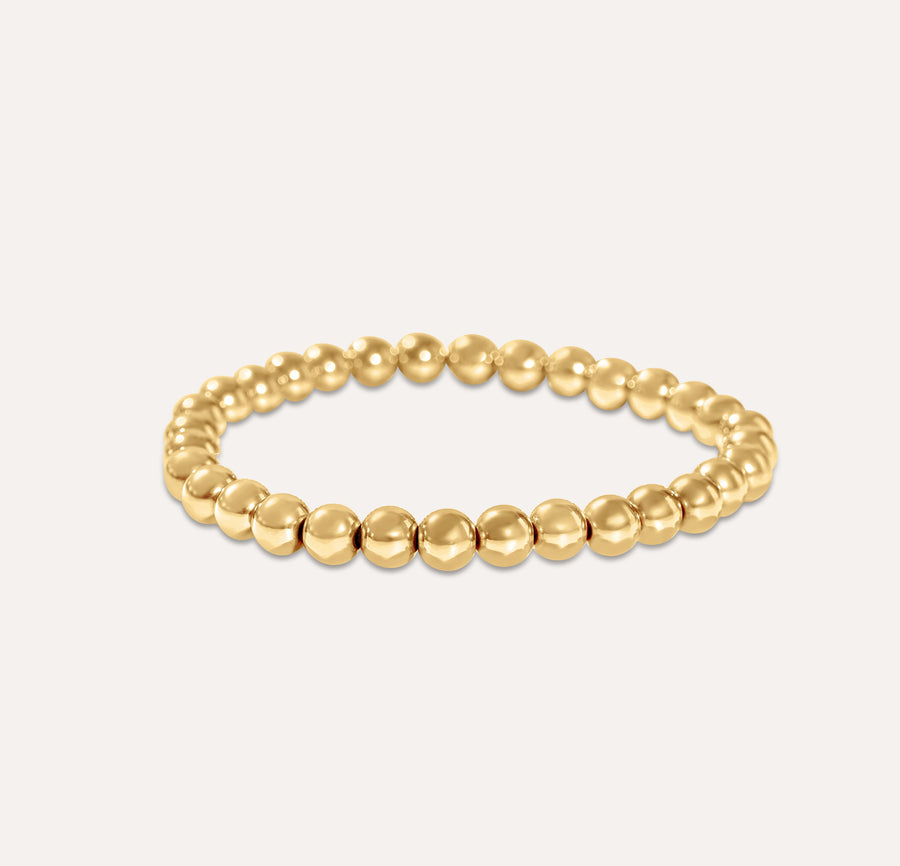 Idealist Gold-filled Beaded Bracelet