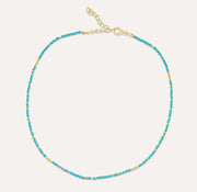 Teal Accent Necklace