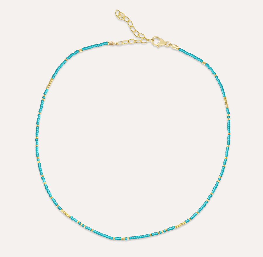 Teal Accent Necklace
