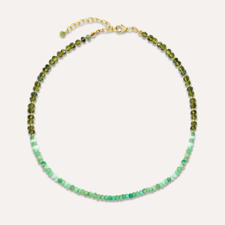 Enchanting Greens Necklace