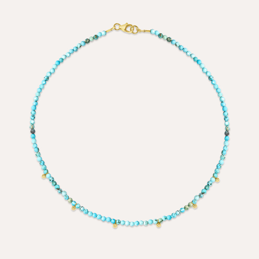 Accent on Turquoise Collar Necklace