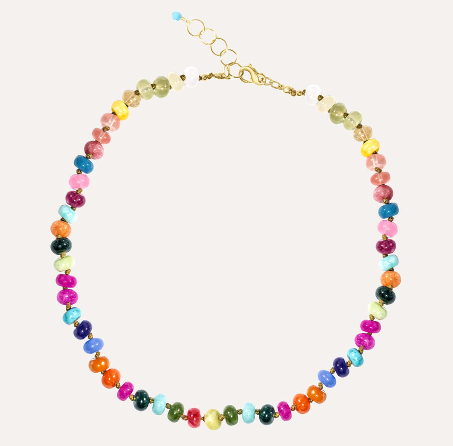 Vibes Multi-Color Beaded Necklace