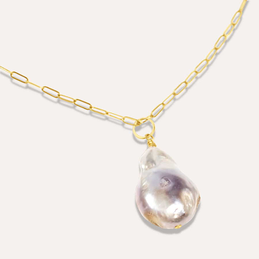 The Belle Ultra Baroque Pearl Necklace