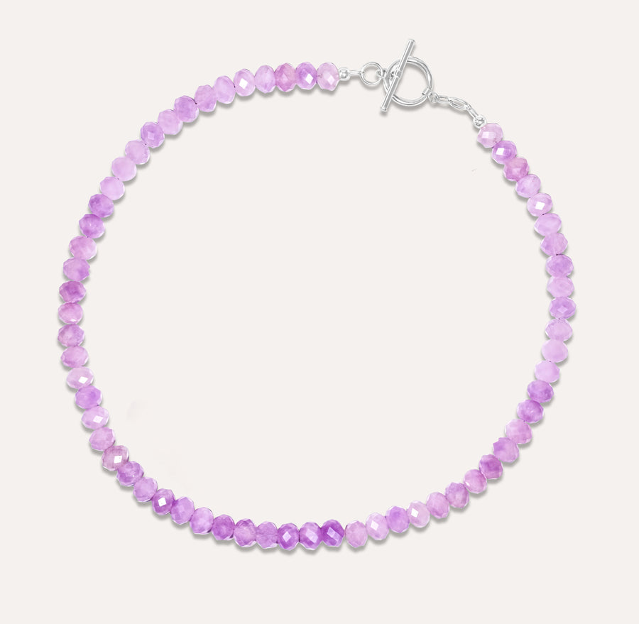 Lavender Sky Jade Necklace