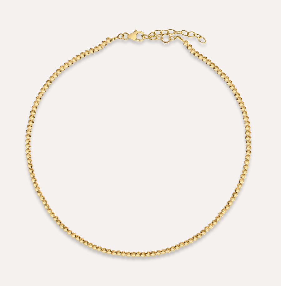 3mm Ball Bead Necklace