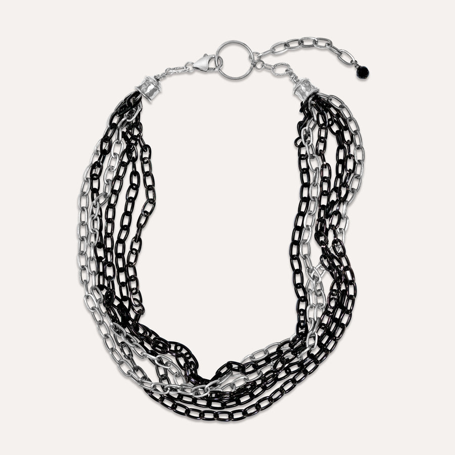 Keep Rockin' It Metal Mix Necklace