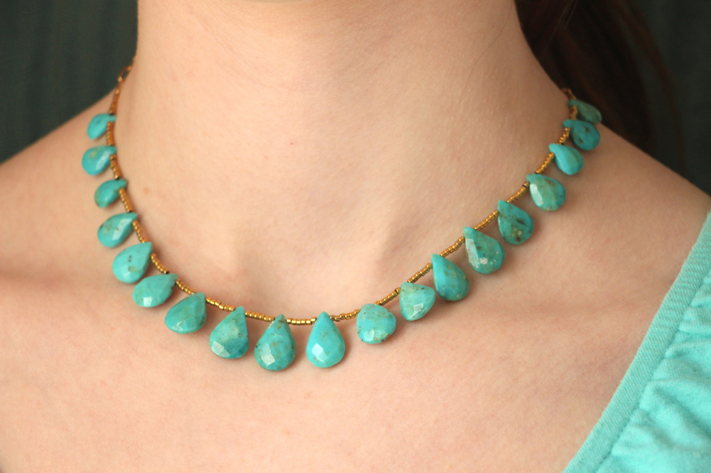 Sleeping Beauty Turquoise Necklace