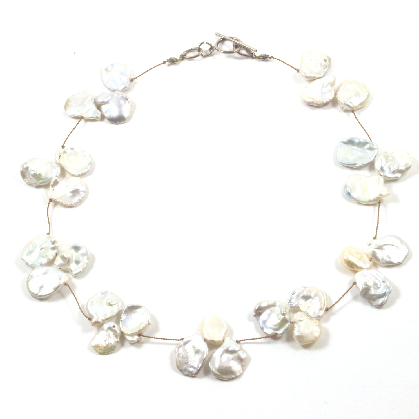 Say Coast Hand-knotted Keshi Pearl Necklace