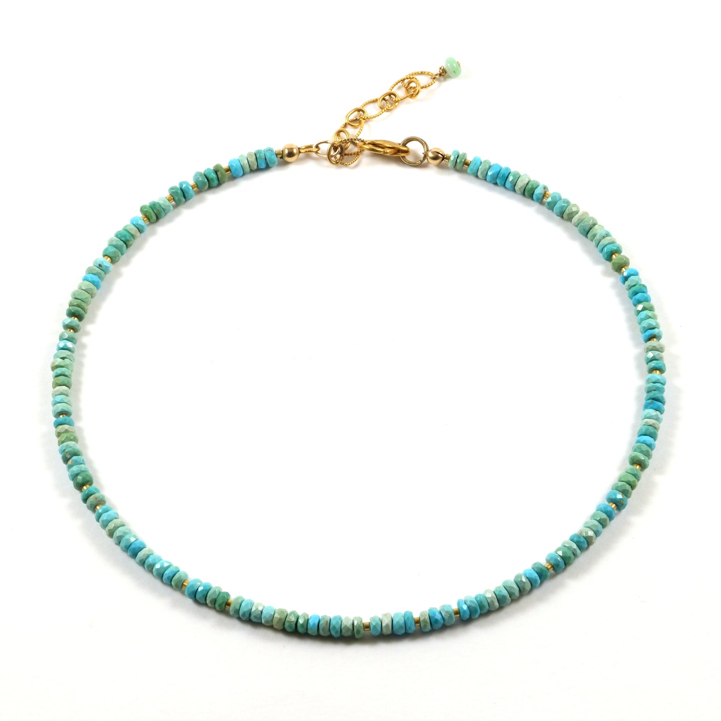 Happiness Is... Turquoise Choker